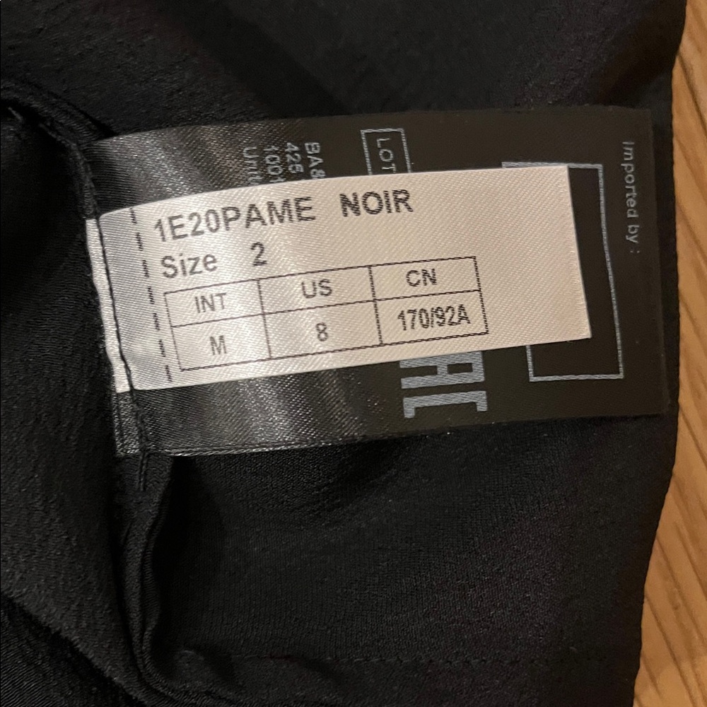 ba&sh Black Button-Down Dress - Picture 3 of 8